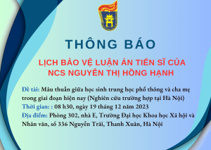 10 trang web cá cược bóng đá hàng đầu lịch tổ chức bảo vệ luận án tiến sĩ cho nghiên cứu sinh: