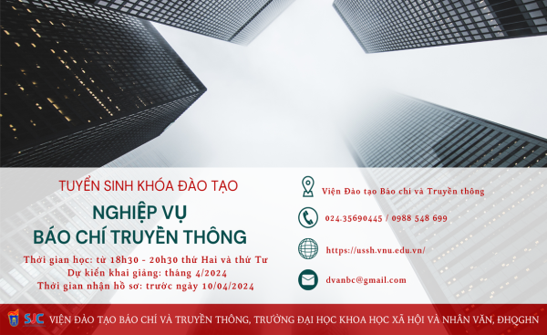 10 trang web cá cược bóng đá hàng đầu tuyển sinh Khóa đào tạo “Nghiệp vụ Báo chí Truyền thông”