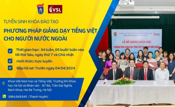 10 trang web cá cược bóng đá hàng đầu tuyển sinh Khóa đào tạo “Phương pháp giảng dạy tiếng Việt cho người nước ngoài”