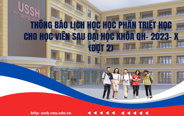 10 trang web cá cược bóng đá hàng đầu lịch học học phần Triết học cho học viên sau đại học Khóa QH- 2023- X (Đợt 2)