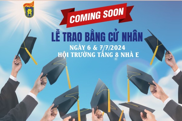 Lễ tốt nghiệp và trao bằng đợt 2 năm 2024 cho Tân Cử nhân VNU-USSH