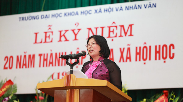 Khoa Xã hội học tròn 20 tuổi