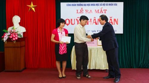 Quỹ Nhân văn làm giàu thêm những giá trị nhân văn