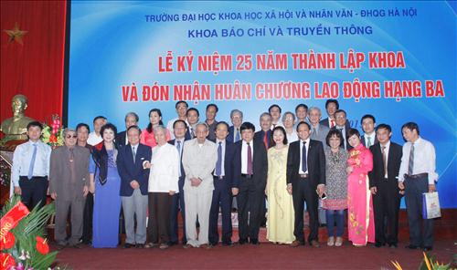 Thư cảm ơn nhân Lễ kỷ niệm 25 năm thành lập Khoa  và đón nhận Huân chương Lao động Hạng Ba