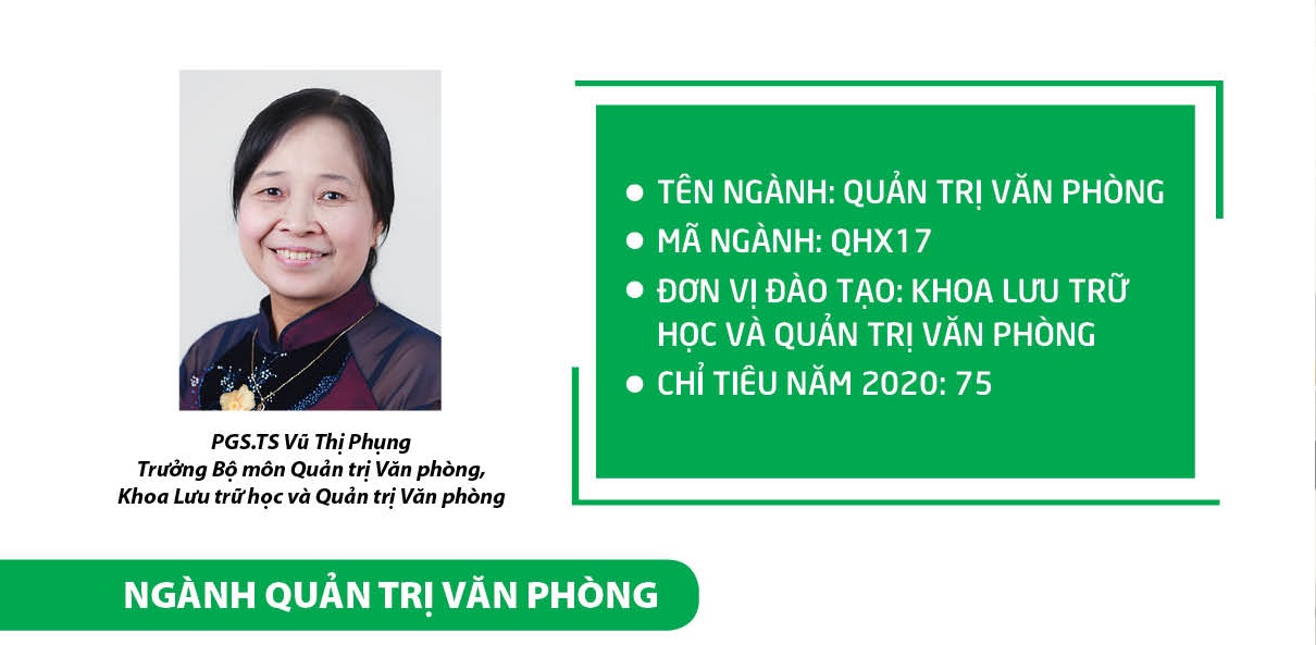 Ngành Quản trị văn phòng: Năng động, hiện đại, tinh nhuệ